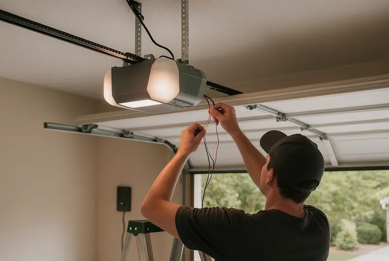 Garage Door Spring Repair in St. Joseph