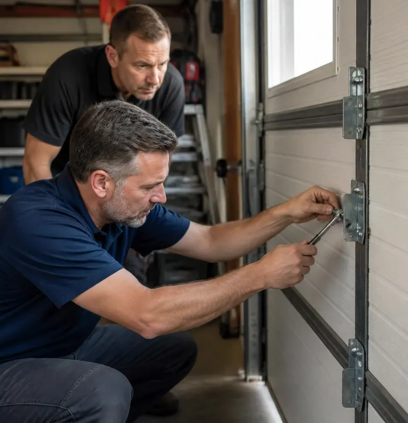Off Track Door Repair in St. Joseph